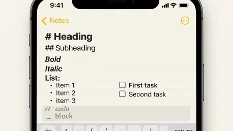 How Does iOS 26 Bring Markdown Support to Apple Notes?