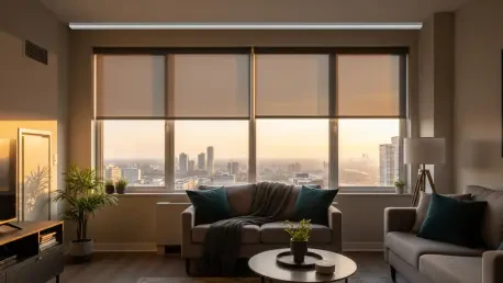 Allesin Launches No-Drill Motorized Shades for Smart Homes