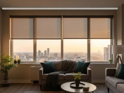 Allesin Launches No-Drill Motorized Shades for Smart Homes